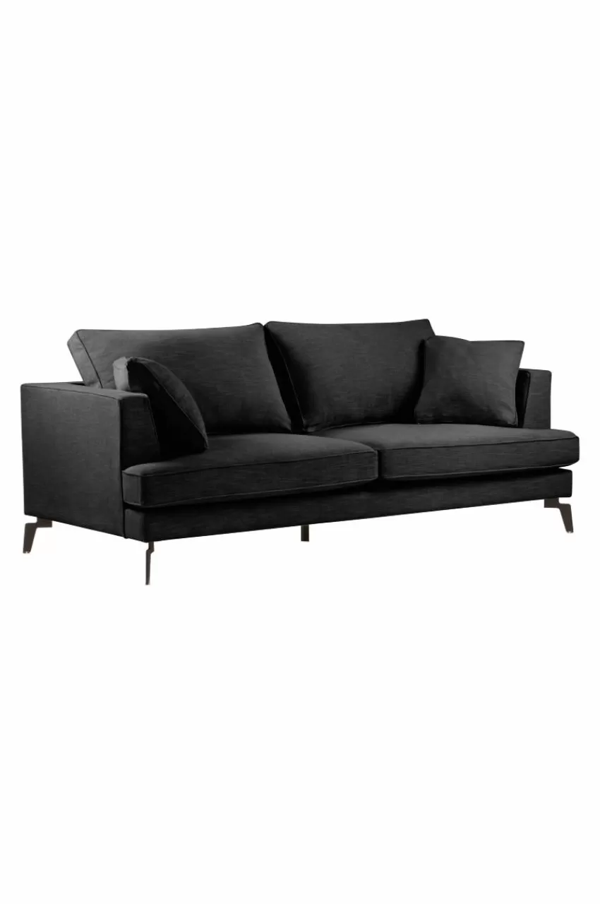 Soffor*Jotex VILLACH Soffa 3-sits Svart