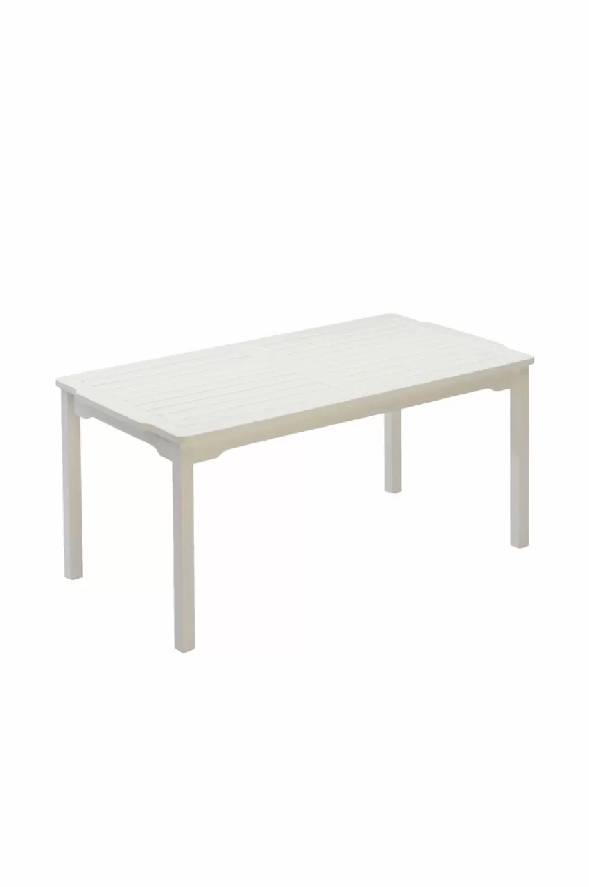 Utebord | Utemöbler*Jotex VISBY Bord 85x150 Cm Vit