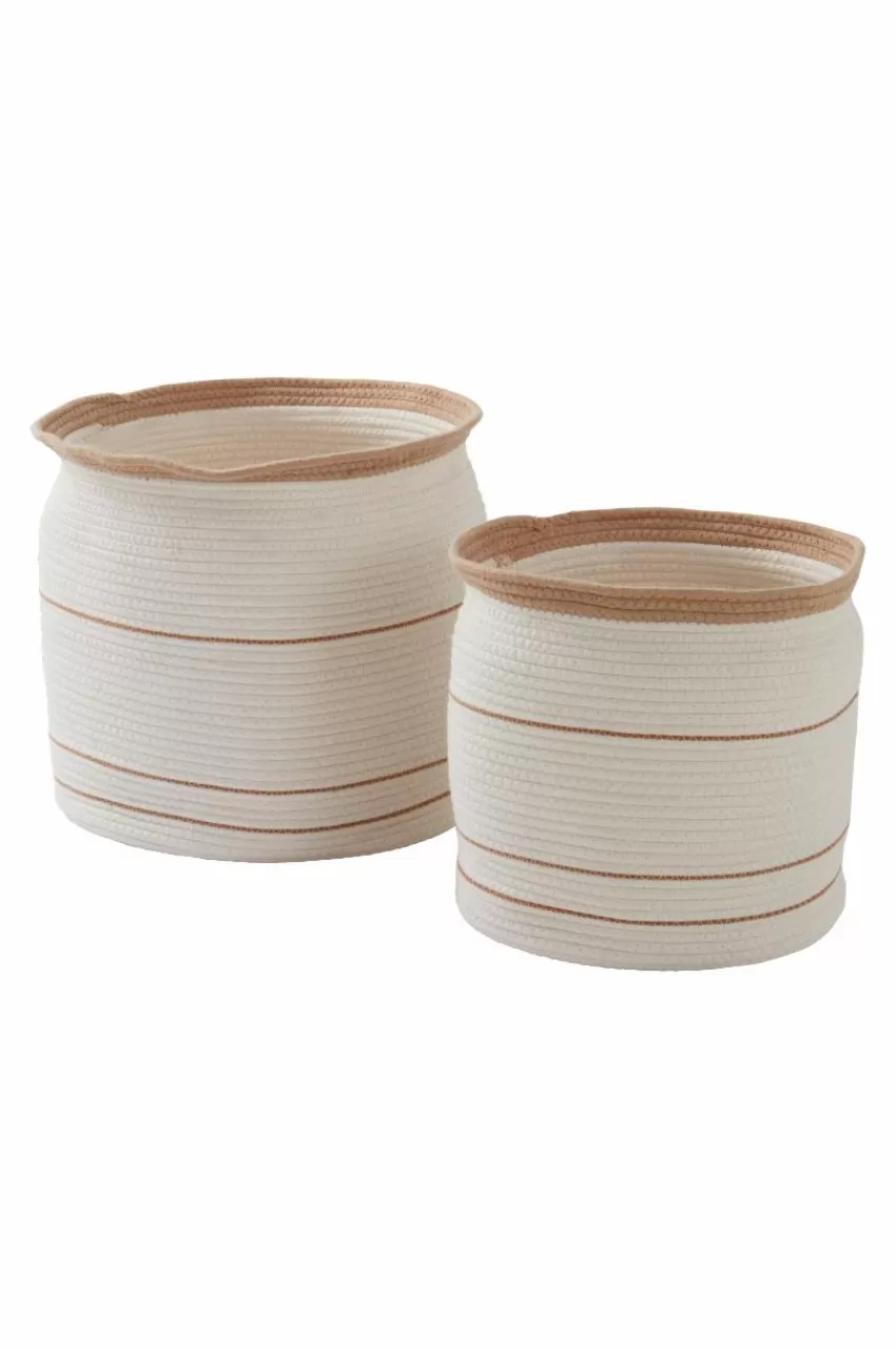 Förvaring | Förvaring*Jotex VIVIANNE Förvaringskorg 2-pack Naturvit/beige