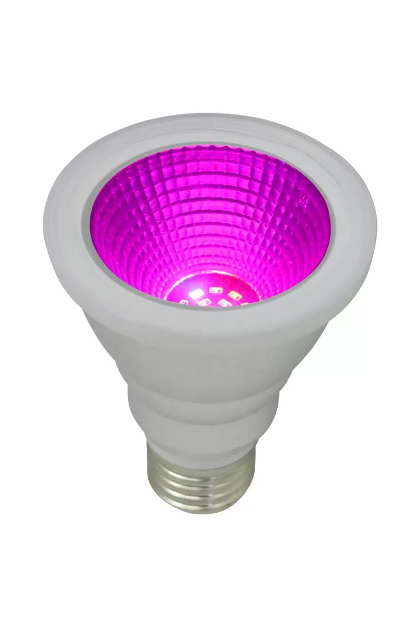 Ljuskällor*Jotex Växtlampa Grow LED 6W, Ø 6.4 Cm Silver