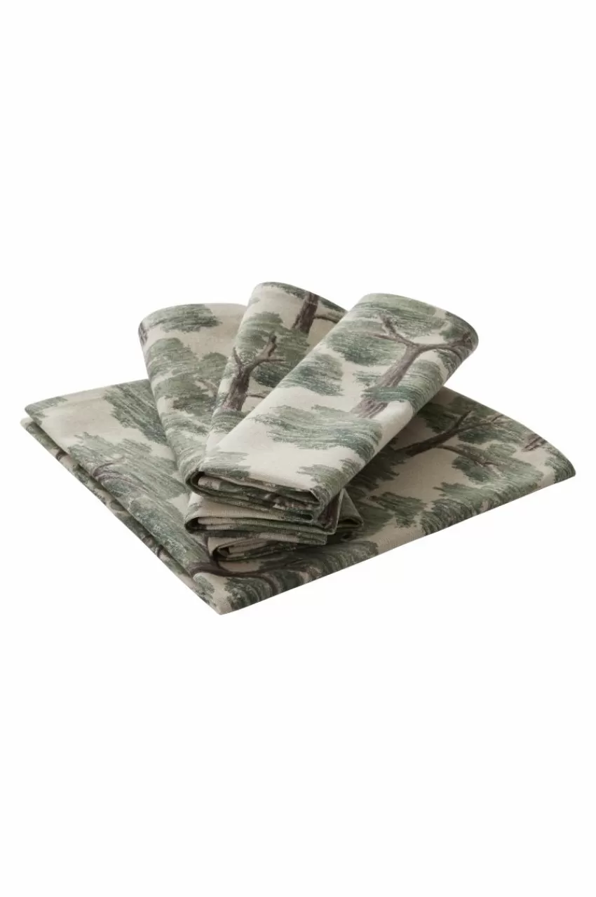 Servetter | Juldukning*Jotex WALDEMAR Servett 4-pack Grön