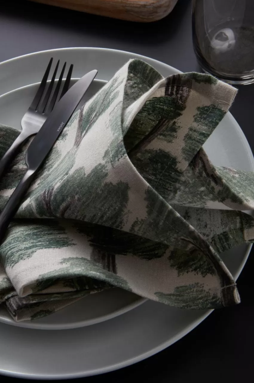 Servetter | Juldukning*Jotex WALDEMAR Servett 4-pack Grön
