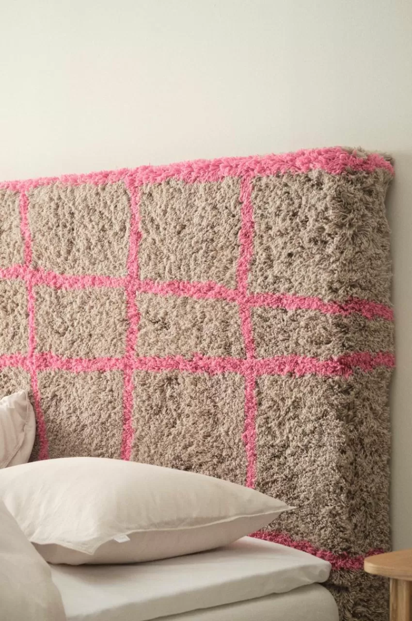 Sänggavlar*Jotex WINK Sänggavel 160 Cm Rosa/grå