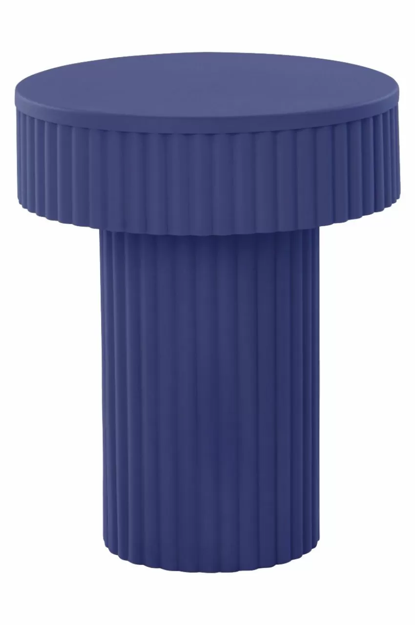 Bord*Jotex WINTON Sidobord ø 36 Cm Blå