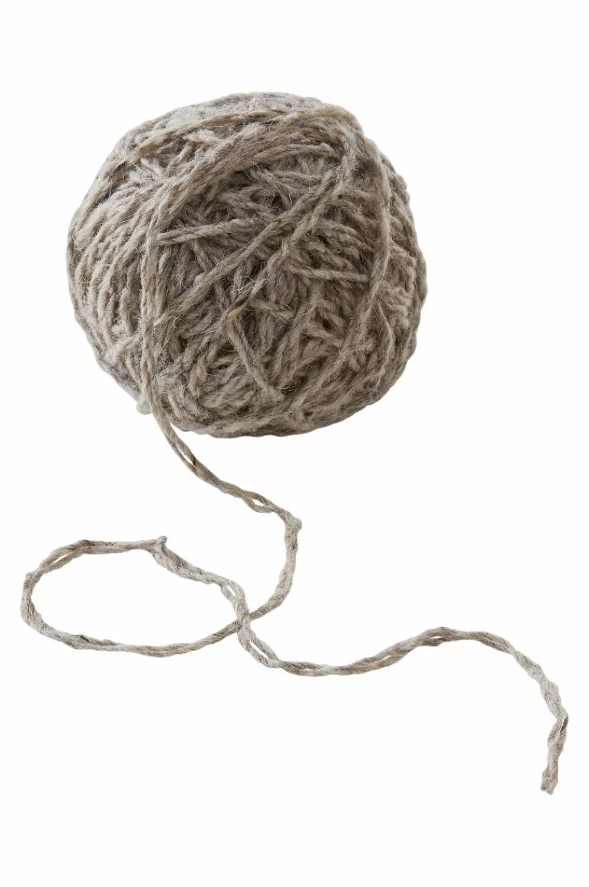 Presentpapper & Snöre | Juldekoration*Jotex WOOLY Ullsnöre - Längd 50 Meter Beige/grå