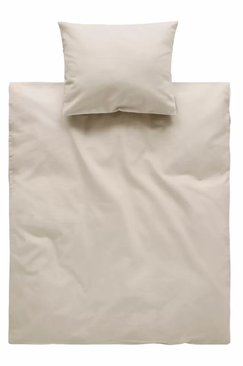Barnsängkläder*Jotex ZACK BABY Påslakanset Vagn/vagga - Ekologisk Beige