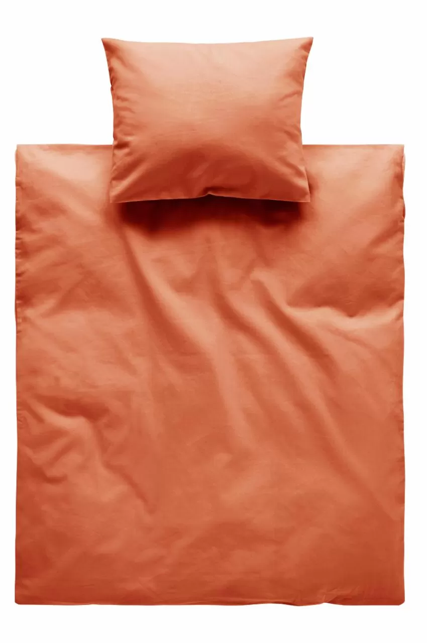 Barnsängkläder*Jotex ZACK BABY Påslakanset Vagn/vagga - Ekologisk Orange