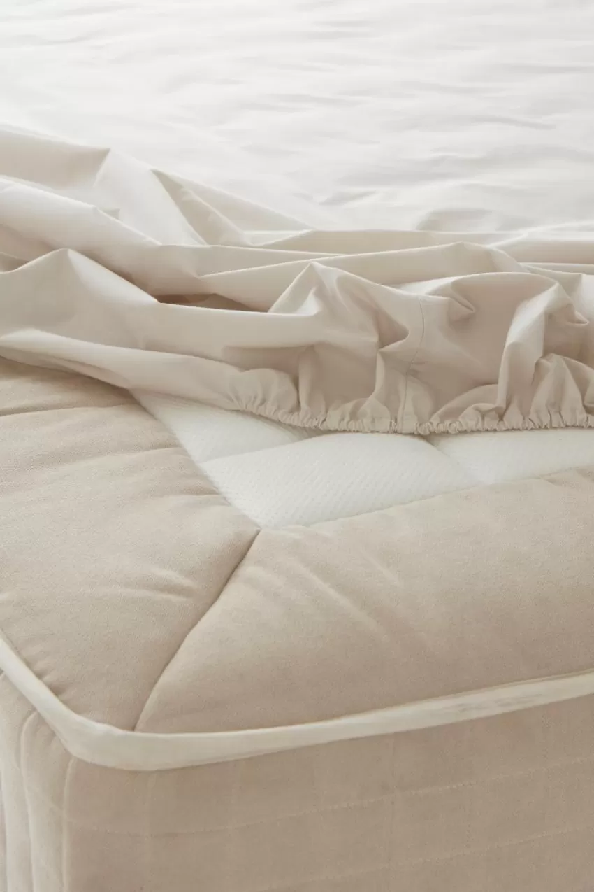 Dra-På-Lakan*Jotex ZACK PERCALE Dra-på-lakan - Ekologisk Ljusbeige
