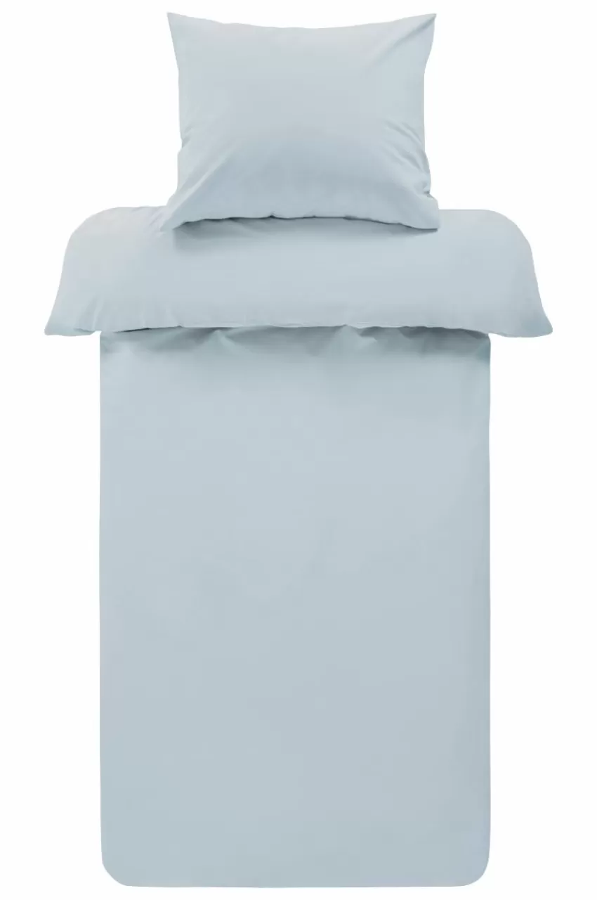 Påslakanset*Jotex ZACK PERCALE Påslakanset Enkelsäng - Ekologisk Dimblå