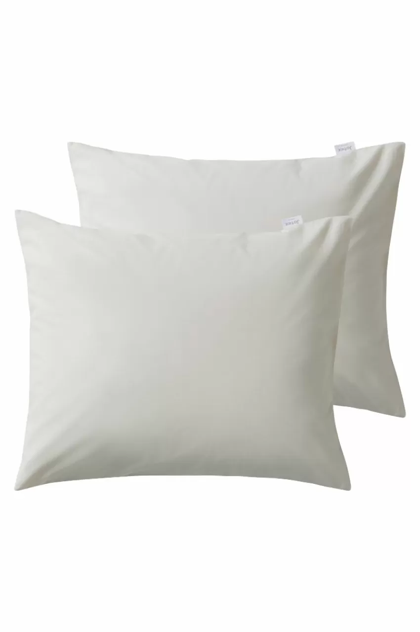 Örngott*Jotex ZACK PERCALE örngott 2-pack - Ekologisk Ljusbeige