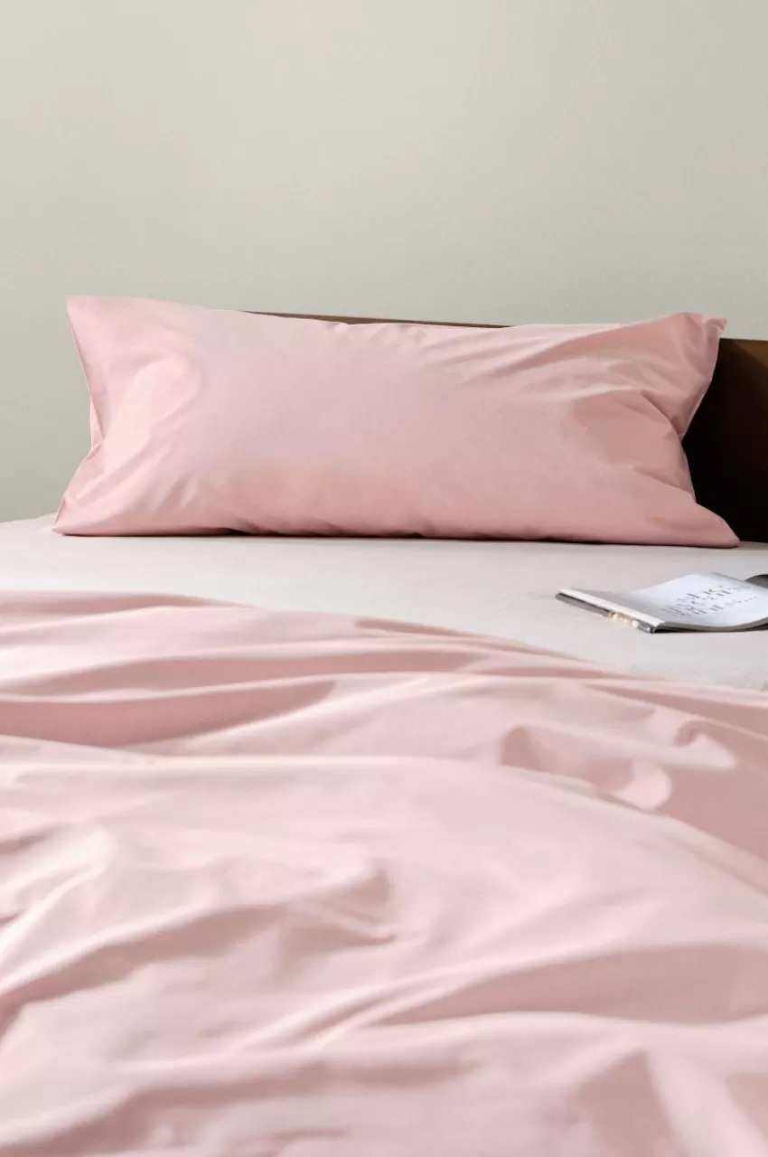 Örngott*Jotex ZACK PERCALE örngott 90x50 Cm - Ekologisk Puderrosa
