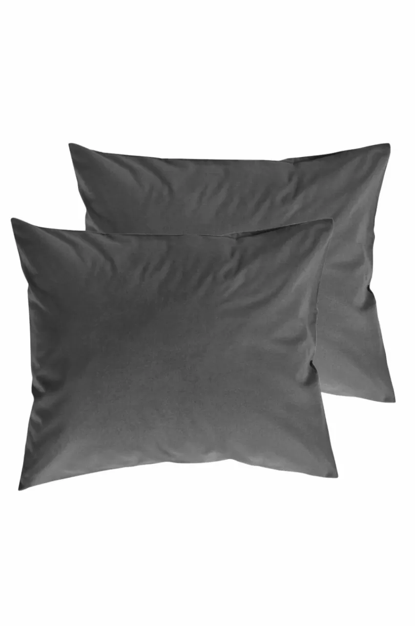 Örngott*Jotex ZACK örngott 2-pack - Ekologisk Grå