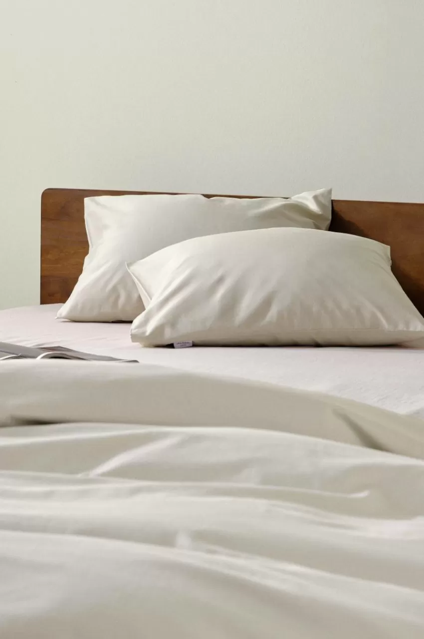 Örngott*Jotex ZACK SATIN örngott 60x50 Cm 2-pack - Ekologisk Beige