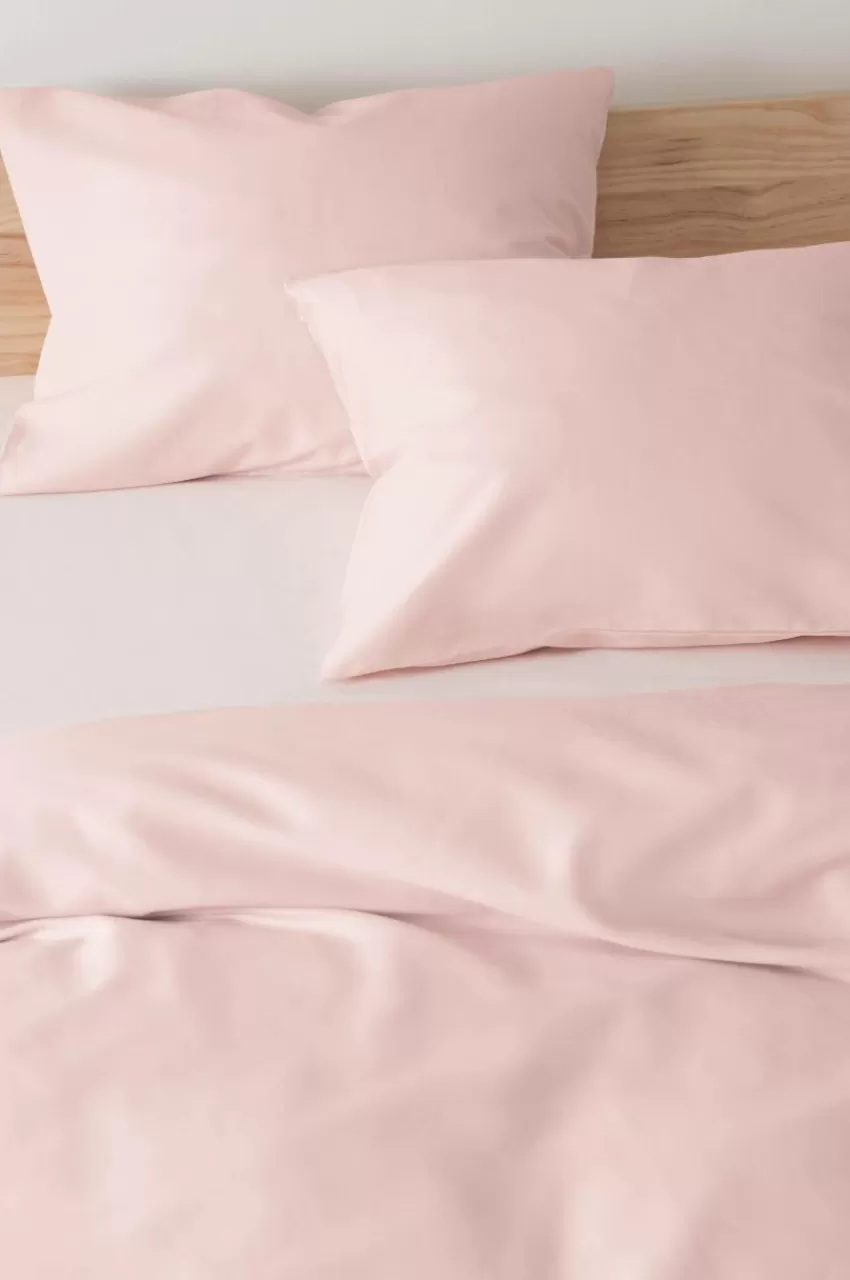 Örngott*Jotex ZACK SATIN örngott 60x50 Cm 2-pack - Ekologisk Blekrosa