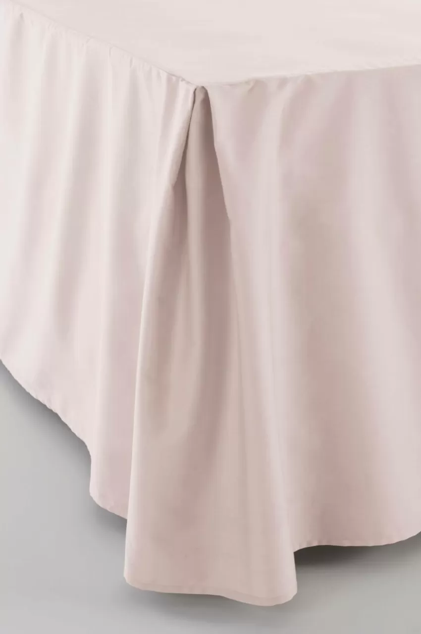 Sängkappor*Jotex ZACK SATIN Sängkappa 45 Cm Ekologisk Blekrosa