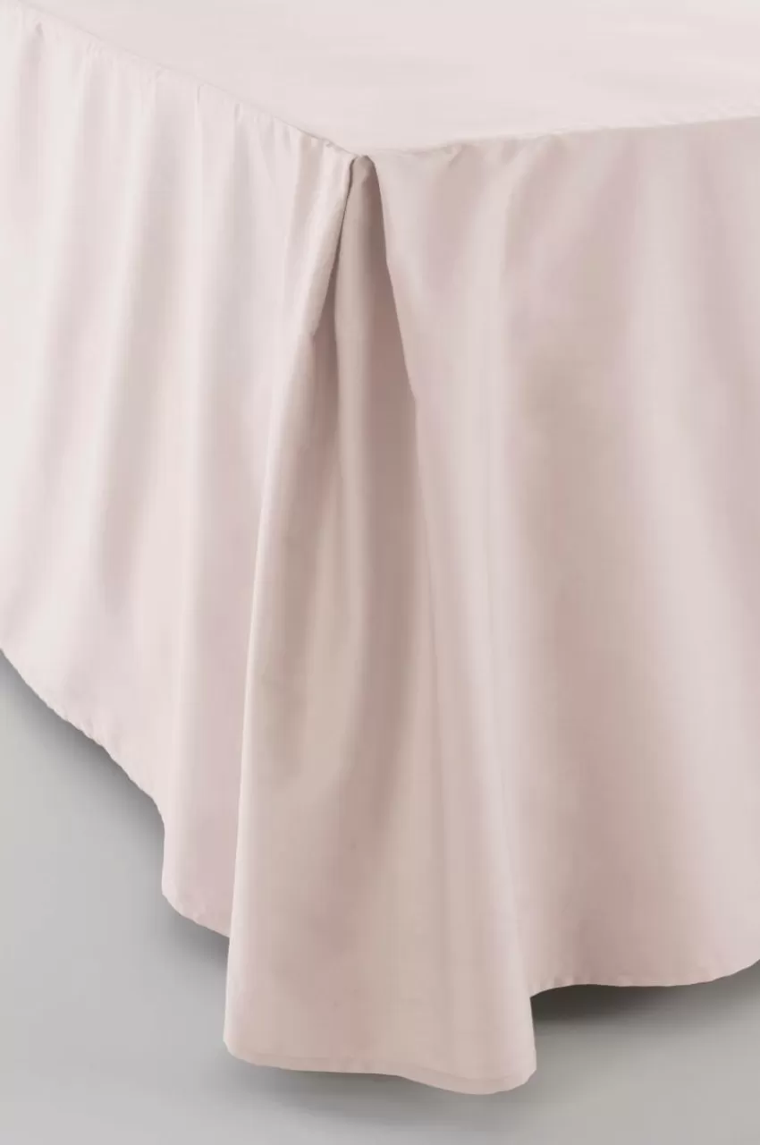 Sängkappor*Jotex ZACK SATIN Sängkappa 60 Cm - Ekologisk Blekrosa