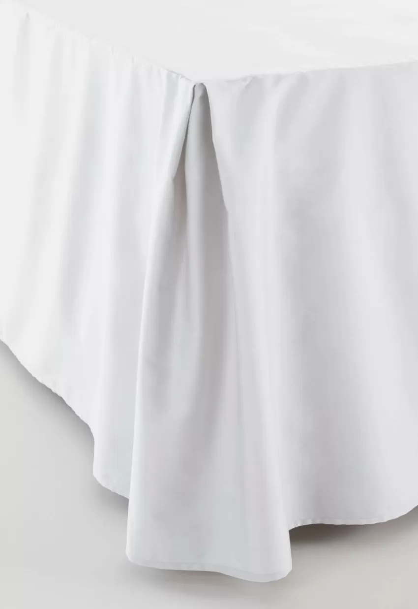 Sängkappor*Jotex ZACK SATIN Sängkappa 60 Cm - Ekologisk Vit