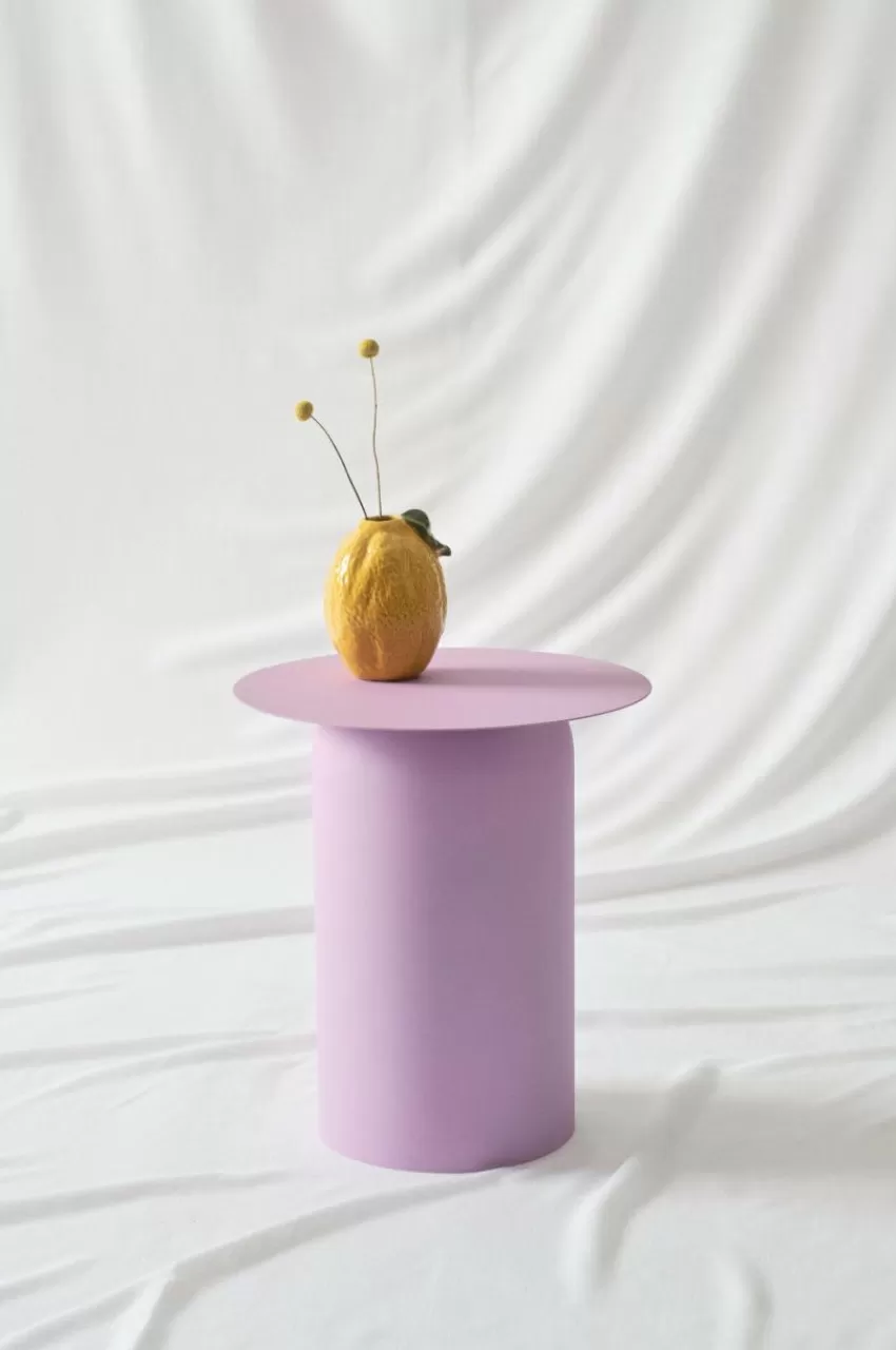 Bord*Jotex ZELE Sidobord ø 46 Cm Lila