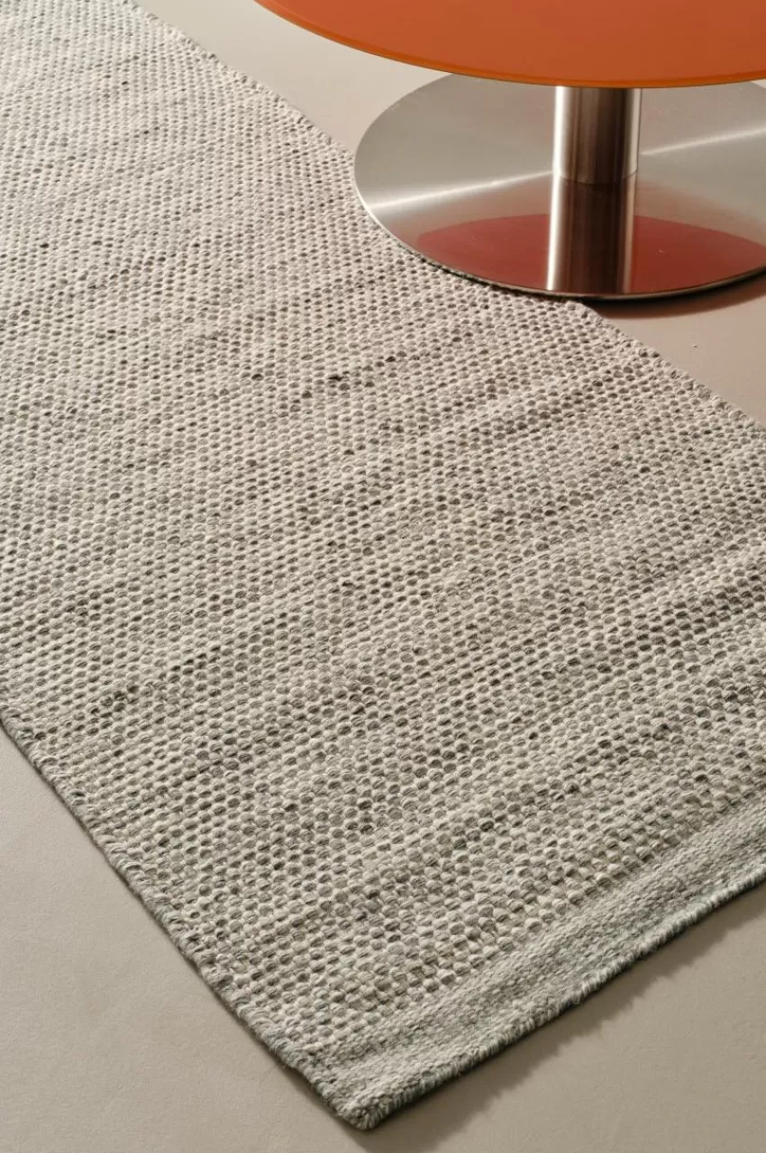 Ullmattor*Jotex ZIGGY Gångmatta I Ull 80x200 Cm Grå/Vit