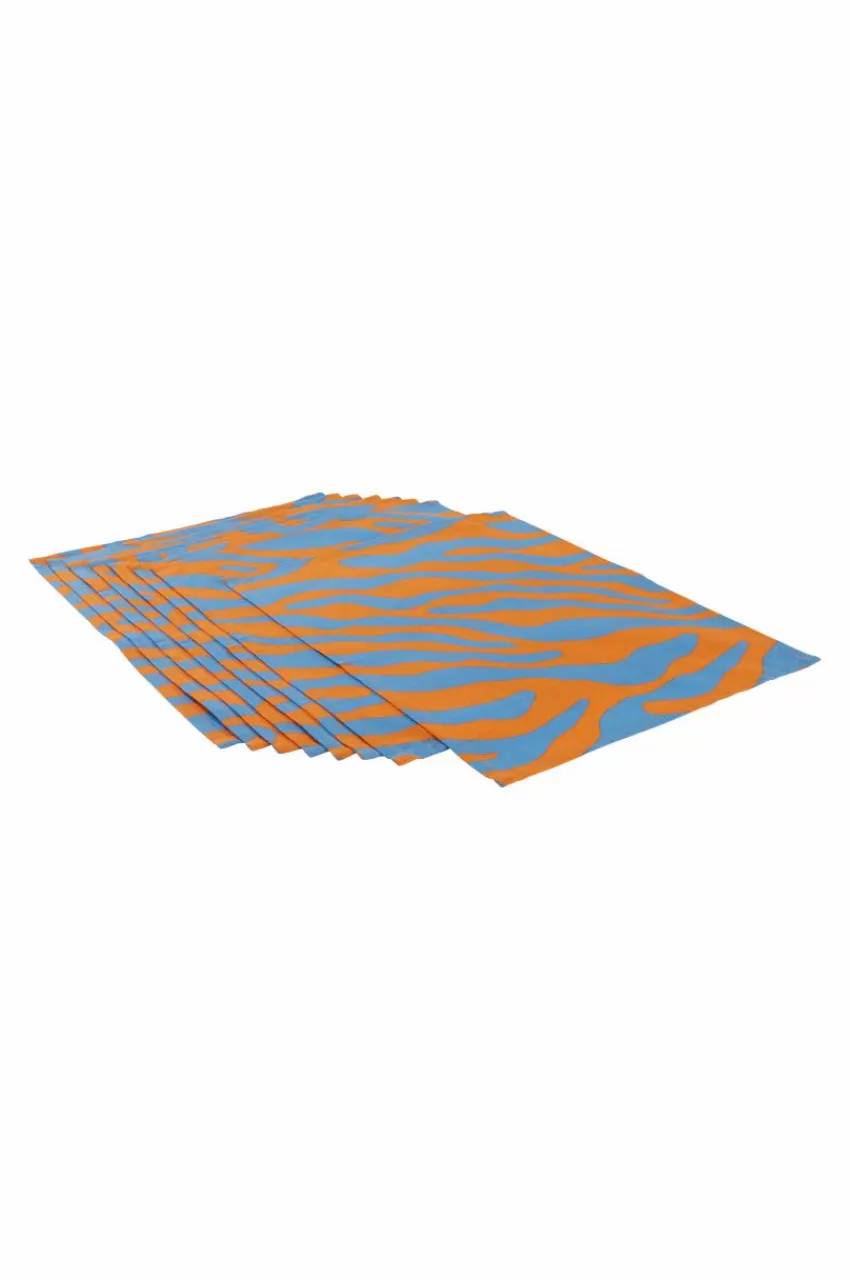 Bordstabletter*Jotex ZOE Bordstablett 8-pack Orange/blå