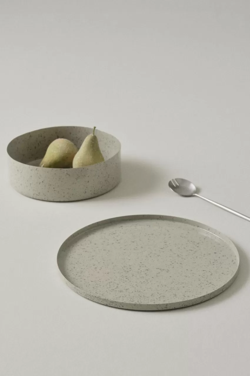Skålar | Brickor & Serveringsfat*Jotex ZUMA PICNIC Serveringsset 2-pack Beige/grå